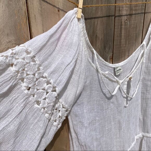 Sunday linen white tunic in white - Picture 7 of 10